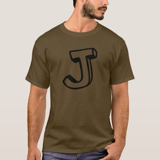 手紙J Tシャツ (正面)