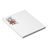 手紙K、イニシャル、トアドストール、格言、レディバグ ノートパッド (アングル)