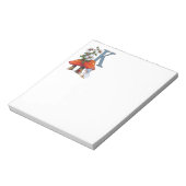 手紙K、イニシャル、トアドストール、格言、レディバグ ノートパッド (回転)