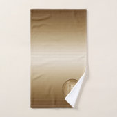 「手紙K」モノグラム バスタオルセット (ハンドタオル)