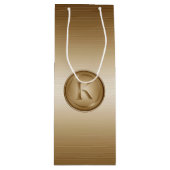 「手紙K」モノグラム ワインギフトバッグ (正面)