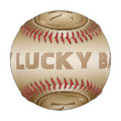 「手紙K」モノグラム 野球ボール (裏面)