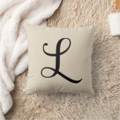 手紙L クッション (ブランケット)