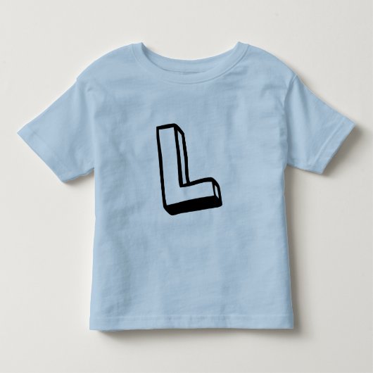 手紙L トドラーTシャツ (正面)