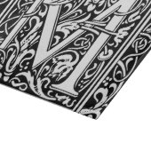 手紙M中世モノグラムアールヌーボー カッティングボード (角)