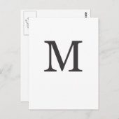 「手紙M」 ポストカード (正面/裏面)