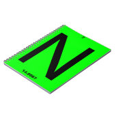 手紙Nの周期表 ノートブック (左側)