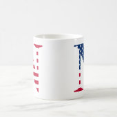 手紙N愛国的なマグカップ コーヒーマグカップ (中央)