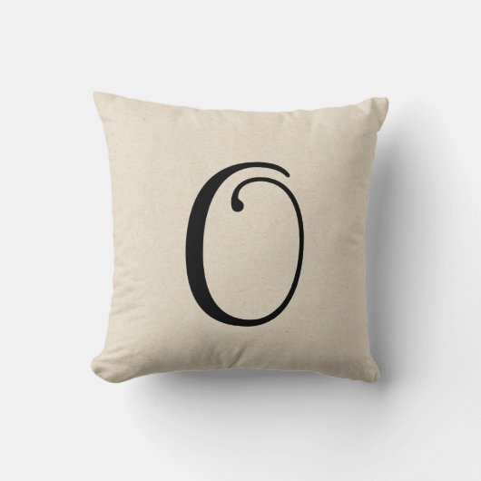 手紙O クッション (正面)