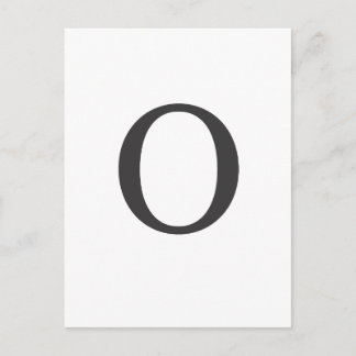 「手紙O」 ポストカード