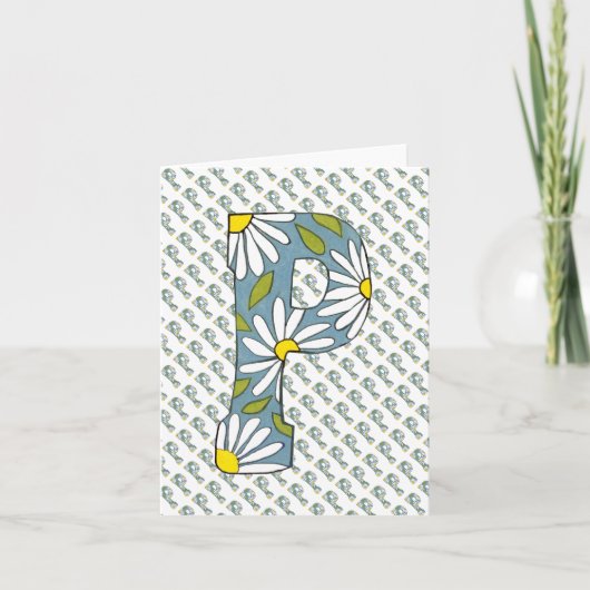 手紙Pノテカード ノートカード (正面)