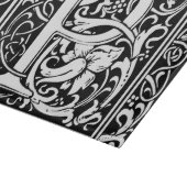 手紙P中世モノグラムアールヌーボー カッティングボード (角)