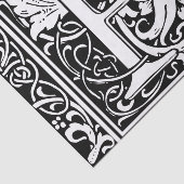 手紙P中世モノグラムアールヌーボー 薄葉紙 (詳細)