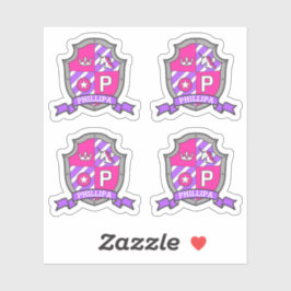 手紙P名フィリップユニコーン王女クレスト シール