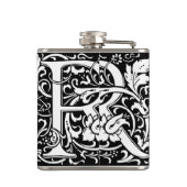 手紙R中世モノグラムアールヌーボー フラスク (裏面)