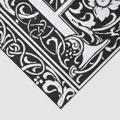 手紙R中世モノグラムアールヌーボー 薄葉紙 (詳細)