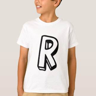 手紙R Tシャツ