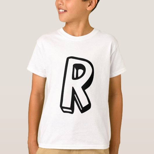 手紙R Tシャツ (正面)