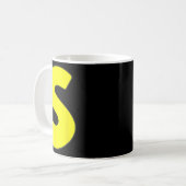 手紙SチおもしろいップマンクグループマッチングハロウィーンC コーヒーマグカップ (正面左)