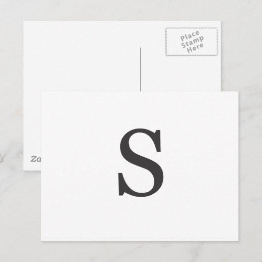 「手紙S」 ポストカード (正面/裏面)