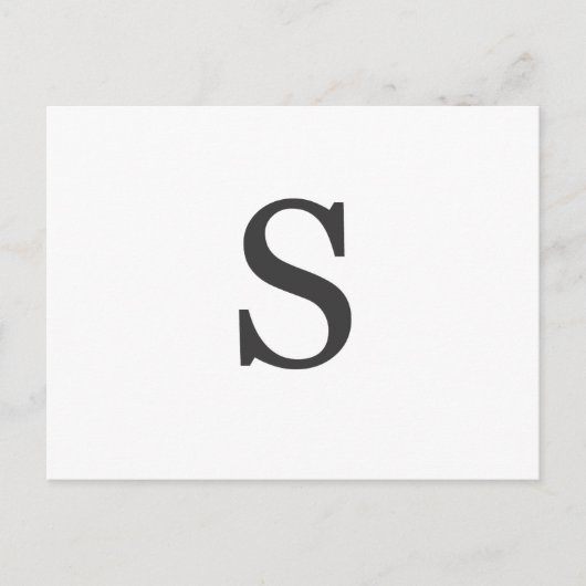 「手紙S」 ポストカード (正面)