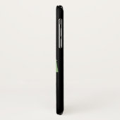 手紙Tモノグラムラベンダーユーカリ Case-Mate iPhoneケース (裏面/左)