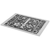 手紙T中世モノグラムアールヌーボー カッティングボード (角)