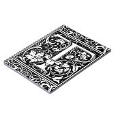 手紙T中世モノグラムアールヌーボー ノートブック (左側)