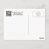 手紙Vポストカードでお届け ポストカード (裏面)