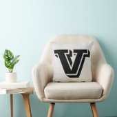 手紙Vモノグラム枕 クッション (椅子)