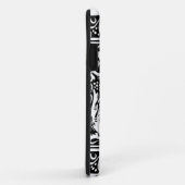 手紙V中世モノグラムアールヌーボー Case-Mate iPhoneケース (裏面/右)