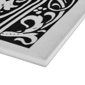 手紙W中世モノグラムアールヌーボー カッティングボード (角)