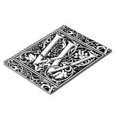 手紙W中世モノグラムアールヌーボー ノートブック (左側)