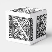 手紙X中世モノグラムアールヌーボー フェイバーボックス (裏面サイド)