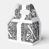 手紙X中世モノグラムアールヌーボー フェイバーボックス (裏面サイド)