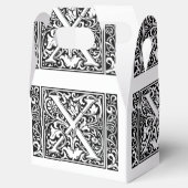 手紙X中世モノグラムアールヌーボー フェイバーボックス (オープン)