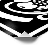 手紙Y中世モノグラムアールヌーボー ポスター (コーナー)