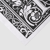 手紙Y中世モノグラムアールヌーボー 薄葉紙 (詳細)