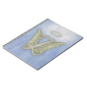 手紙Zの天使のモノグラム ノートブック (左側)