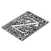 手紙Z中世モノグラムアールヌーボー ノートブック (左側)