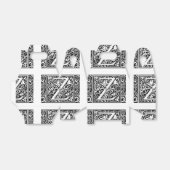 手紙Z中世モノグラムアールヌーボー フェイバーボックス (折り畳みなし)