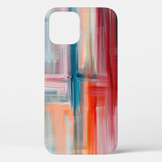 手素晴らし描き絵画の芸術。油オンキャンバス、長 Case-Mate iPhoneケース (裏面)