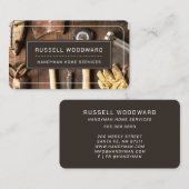 手素朴利大工の道具 名刺 (正面/裏面)