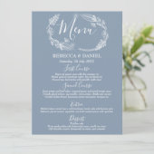 手素朴動描フローラGarlandスクリ結婚プト メニュー (スタンド正面)