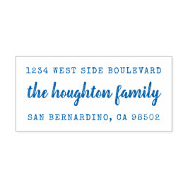 手素朴書名差出人住所 セルフインキングスタンプ