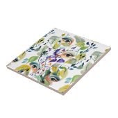 手絵を描の目はカラフルフェミニン目の タイル (側面)