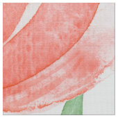 手絵を描の繊細な花模様 ファブリック (クローズアップ)