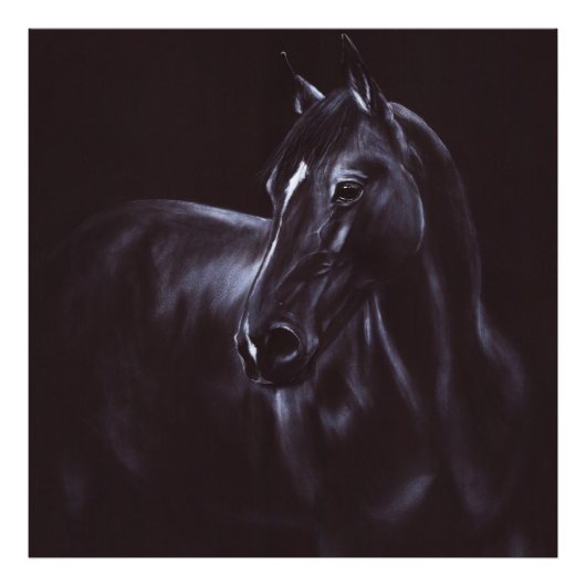 手絵を描ウマ科の術 フォトプリント            (正面)