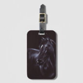 手絵を描ウマ科の術 ラゲッジタグ (正面縦)