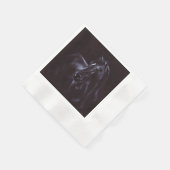 手絵を描ウマ科の術 縁ありカクテルナプキン (角)